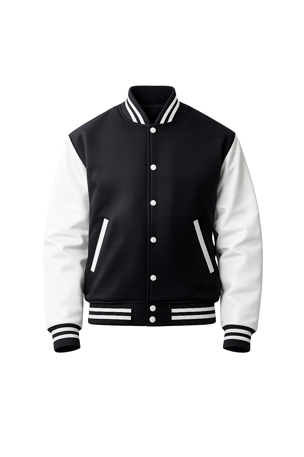 Leather Varsity Jacket